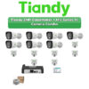 Tiandy 14 Camera 2MP IP CCTV Combo Kit | ColorMaker + Mic | 20CH NVR | 1×4TB HDD