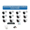 Hi Focus 12 Camera 2MP HD CCTV Combo Kit | Dual Light + Coaxial Audio | 16CH Recorder | 1×2TB HDD