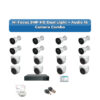 Hi Focus 16 Camera 2MP HD CCTV Combo Kit | Dual Light + Coaxial Audio | 16CH Recorder | 1×4TB HDD
