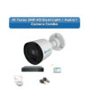 Hi Focus 1 Camera 2MP HD CCTV Combo Kit | Dual Light + Coaxial Audio | 4CH Recorder | 1×500GB HDD