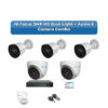Hi Focus 5 Camera 2MP HD CCTV Combo Kit | Dual Light + Coaxial Audio | 8CH Recorder | 1×1TB HDD