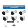 Hi Focus 6 Camera 2MP HD CCTV Combo Kit | Dual Light + Coaxial Audio | 8CH Recorder | 1×1TB HDD