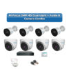Hi Focus 8 Camera 2MP HD CCTV Combo Kit | Dual Light + Coaxial Audio | 8CH Recorder | 1×1TB HDD