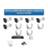 Hi Focus 10 Camera 5MP HD CCTV Combo Kit | Full Colour + Coaxial Audio | 16CH Recorder | 1×2TB HDD