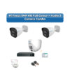 Hi Focus 3 Camera 5MP HD CCTV Combo Kit | Full Colour + Coaxial Audio | 4CH Recorder | 1×500GB HDD