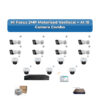 Hi Focus 15 Camera 2MP IP CCTV Combo Kit | Motorised Varifocal + AI + Mic | 16CH Recorder | 1×4TB HDD