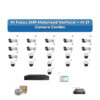 Hi Focus 21 Camera 2MP IP CCTV Combo Kit | Motorised Varifocal + AI + Mic | 32CH Recorder | 2×4TB HDD