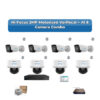 Hi Focus 8 Camera 2MP IP CCTV Combo Kit | Motorised Varifocal + AI + Mic | 8CH Recorder | 1×1TB HDD
