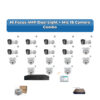 Hi Focus 18 Camera 4MP IP CCTV Combo Kit | Dual Light + Mic | 32CH Recorder | 1×4TB + 1×2TB HDD