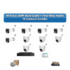 Hi Focus 10 Camera 5MP IP CCTV Combo Kit | Dual Light + Two-Way Audio | 16CH Recorder | 1×2TB HDD