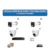 Hi Focus 4 Camera 5MP IP CCTV Combo Kit | Dual Light + Two-Way Audio | 4CH Recorder | 1×500GB HDD