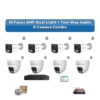 Hi Focus 8 Camera 5MP IP CCTV Combo Kit | Dual Light + Two-Way Audio | 8CH Recorder | 1×1TB HDD