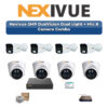 Nexivue 8 Camera 2MP IP CCTV Combo Kit | DuoVision Dual Light + Mic | 9CH NVR | 1×1TB HDD