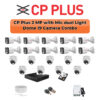 CP Plus 19 Camera 2.4MP HD CCTV Combo Kit | Dual Light + Mic | 32CH XVR / DVR | 1×4TB + 1×2TB HDD