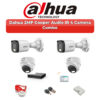 Dahua 4 Camera 2MP HD Combo Kit | Built-in Mic | 4CH XVR | 500GB HDD