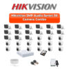 Hikvision 30 Camera 2MP HD CCTV Combo Kit | Audio IR | 32CH XVR / DVR | 2×6TB HDD