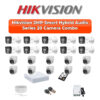 Hikvision 20 Camera 2MP HD CCTV Combo Kit | Smart Hybrid Light + Mic | 32CH XVR / DVR | 1×4TB + 1×2TB HDD