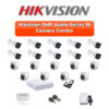 Hikvision 19 Camera 5MP HD CCTV Combo Kit | Audio IR | 32CH XVR / DVR | 1×4TB + 1×2TB HDD