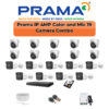 Prama 19 Camera 4MP IP CCTV Combo Kit | RanginView Dual Light + Mic | 32CH NVR | 1×4TB + 1×2TB HDD