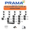 Prama 23 Camera 4MP IP CCTV Combo Kit | RanginView Dual Light + Mic | 32CH NVR | 2×4TB HDD