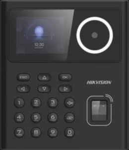 Hikvision 2.4-inch LCD Face Recognition Terminal | Fingerprint | EM card (125 kHz) | Wi-Fi | 2 Year Warranty | DS-K1T320EFWX-B