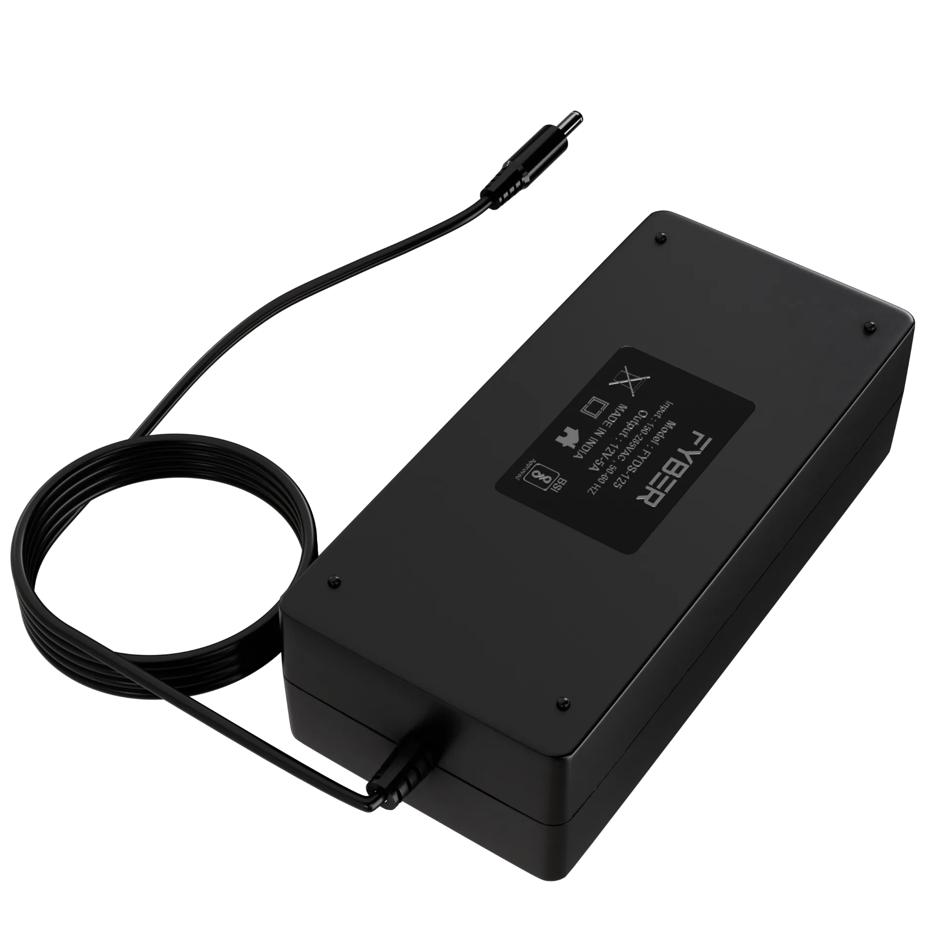 FYBER 12V 5A Desktop Adapter | FYDS-125 3 FYBER FYDS-125 12V 5A Desktop Adapter official product image 3