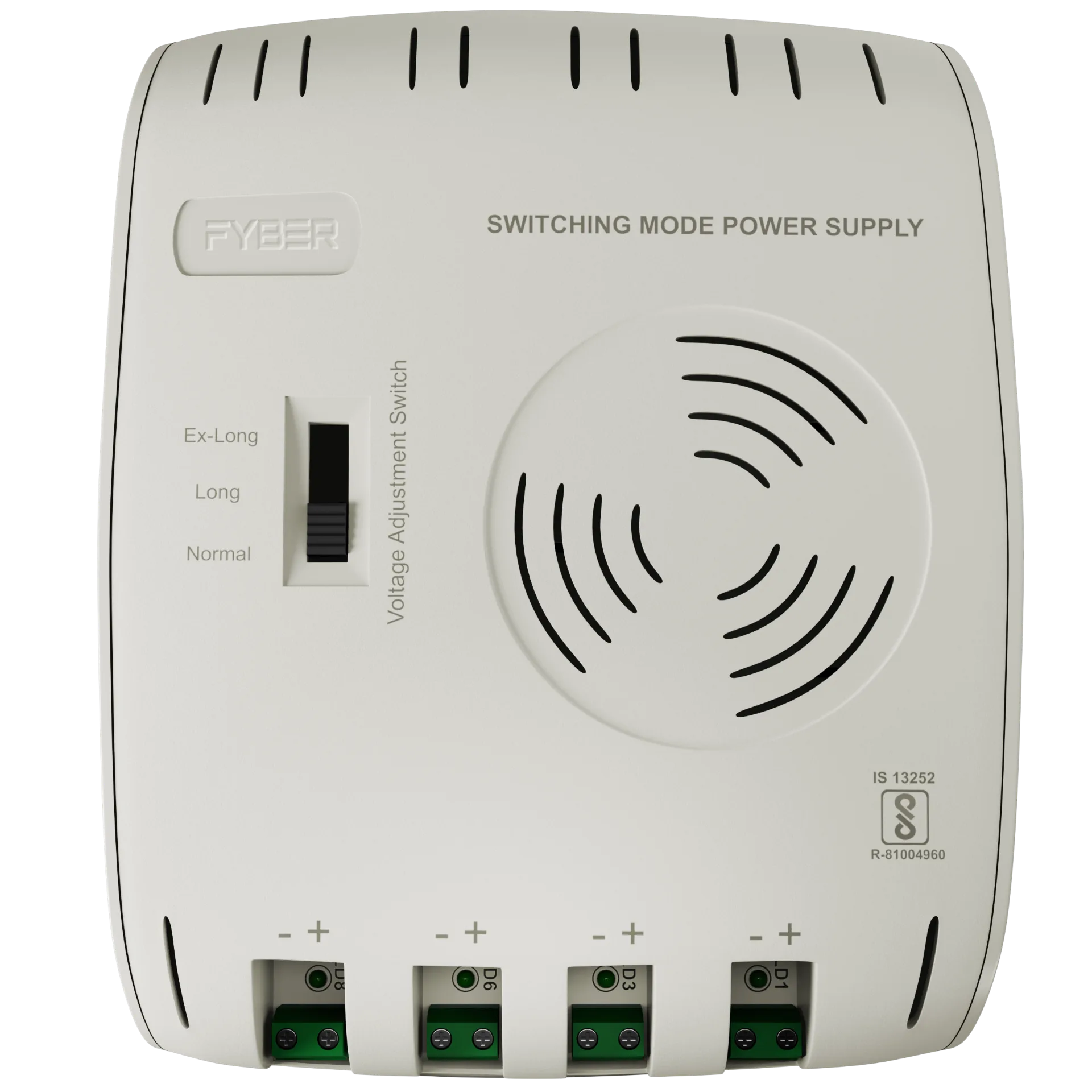 FYBER 4CH 12V Independent SMPS | PS-1204 1 FYBER PS-1204 4CH 12V Independent SMPS official product image 1