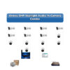 Onevu 14 Camera 3MP IP CCTV Combo Kit | Starlight Audio | 16CH NVR | 1×4TB HDD