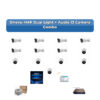 Onevu 13 Camera 4MP IP CCTV Combo Kit | Dual Light + Audio | 16CH NVR | 1×4TB HDD