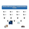 Onevu 15 Camera 4MP IP CCTV Combo Kit | Dual Light + Audio | 16CH NVR | 1×4TB HDD