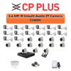 CP Plus 27 Camera 2.4MP HD CCTV Combo Kit | CCTV | 32CH DVR / XVR | 1×4TB + 1×6TB