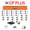 CP Plus 32 Camera 2.4MP HD CCTV Combo Kit | CCTV | 32CH DVR / XVR | 2×6TB