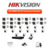 Hikvision 27 Camera 8MP HD CCTV Combo Kit | Smart IR | 32CH DVR / XVR | 1×4TB + 1×6TB