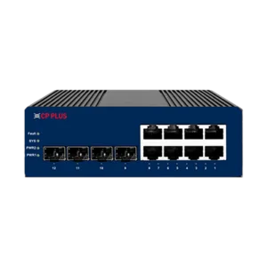 CP Plus CP-ANW-GPM8F4T-N30 8 Ports Gigabit Managed PoE Switch with 4 SFP Ports official image 1