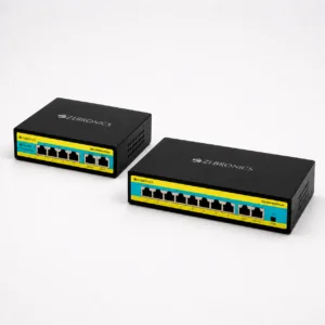 Zebronics ZEB-4PPM2UM Lite + ZEB-8PPM2UM Lite PoE Switch Combo | 4-Port + 8-Port | 1 Year Warranty