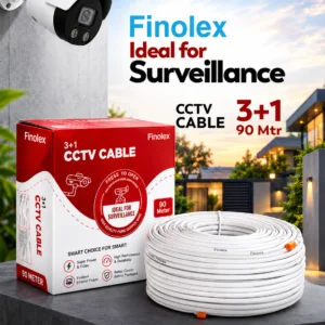 Finolex RG59 3+1 CCTV cable 90m box and coil
