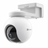 EZVIZ HB8 4G battery camera and mounting bracket — camera-only illustration