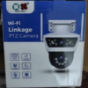 OX-208 Wi-Fi linkage PTZ camera packaging illustration