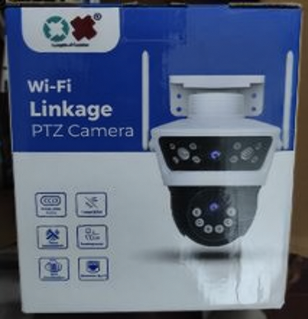 OX-208 Wi-Fi linkage camera packaging illustration