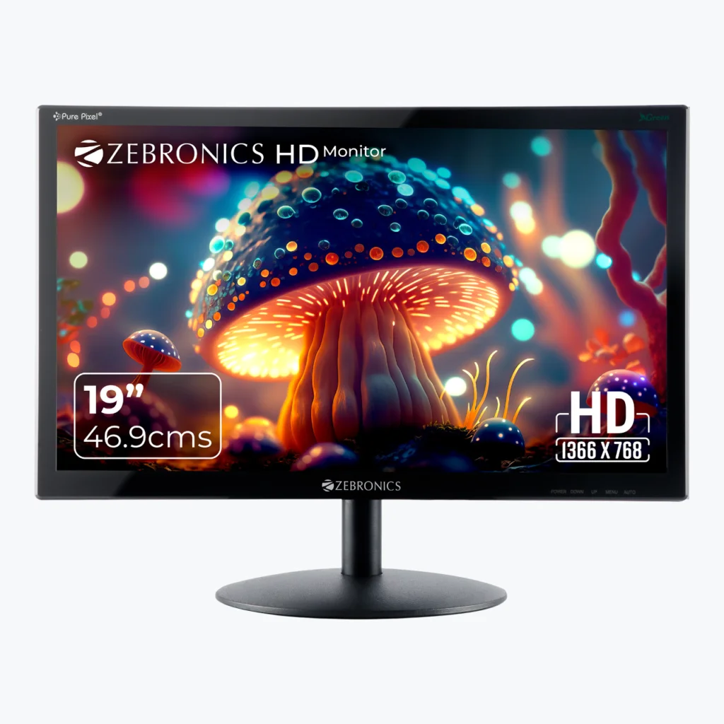 Zebster ZEB-V19HD LED 19 Inch Monitor | HDMI + VGA 2 Zebster ZEB-V19HD LED 19 Inch Monitor | HDMI + VGA