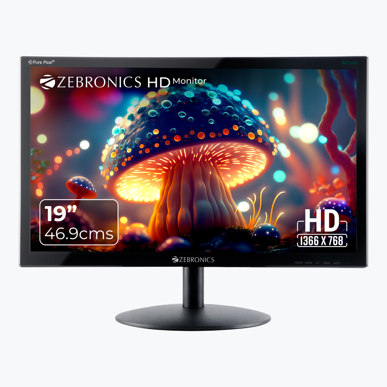 Zebster ZEB-V19HD LED 19 Inch Monitor | HDMI + VGA 1 ZEB-V19HD LED 19 inch monitor - manufacturer catalogue photograph
